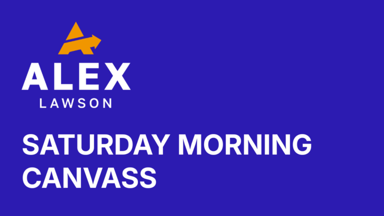 Saturday Morning Canvass