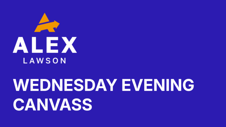 Wednesday Evening Canvass